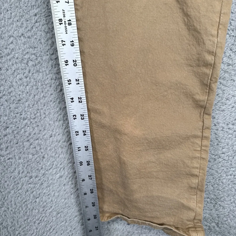 Polo Ralph Lauren Jeans Mens 38x30 Beige Tan Varick Slim Straight‎ Khaki Denim